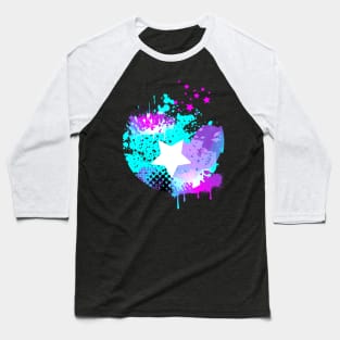 Cosmic Splash Baseball T-Shirt